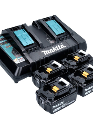 Makita DHW 080 PF4K Akku Hochdruckreiniger 36 V 2x 18 V 80 bar 380 l h Brushless 4x Akku 3 0 Ah Doppelladegeraet 4 - toolbrothers