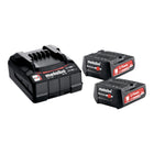 Metabo Basis Set 2x Li Power Akkupack 12 V 2 0 Ah Akku SC 36 Ladegeraet 685300000  0 - toolbrothers