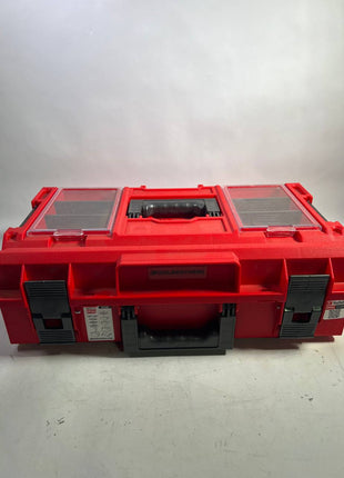 Qbrick System ONE 200 2 0 Profi RED ULTRA HD Custom Werkzeugkoffer modularer Organizer 585 x 385 x 190 mm 15 4 l stapelbar IP66 Leicht Gebraucht 1 - toolbrothers