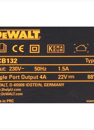 DeWalt DCB 132 X2 Akku Starter Set 18 54 V 2x Akku 9 0 Ah DCB 132 Doppelladegeraet 3 - toolbrothers