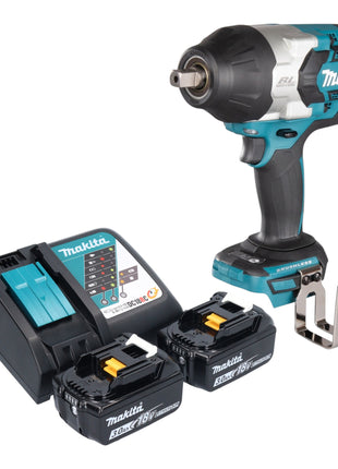 Makita DTW 1004 RF Akku Schlagschrauber 18 V 1050 Nm 1 2 Brushless 2x Akku 3 0 Ah Ladegeraet 0 - toolbrothers
