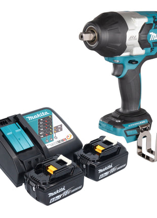 Makita DTW 1004 RG Akku Schlagschrauber 18 V 1050 Nm 1 2 Brushless 2x Akku 6 0 Ah Ladegeraet 0 - toolbrothers