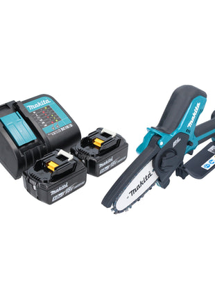 Makita DUC 101 ST201 Akku Astsaege 18 V 10 cm Brushless 2x Akku 5 0 Ah Ladegeraet 0 - toolbrothers