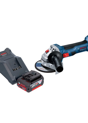 Bosch GWS 18V 7 Professional Akku Winkelschleifer 18 V 115 mm Brushless 1x Akku 4 0 Ah Ladegeraet 0 - toolbrothers