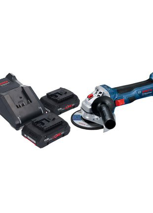 Bosch GWS 18V 7 Professional Akku Winkelschleifer 18 V 115 mm Brushless 2x ProCORE Akku 4 0 Ah Ladegeraet 0 - toolbrothers