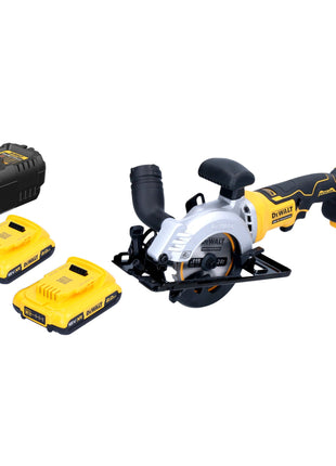 DeWalt DCS 571 D2 Akku Handkreissaege 18 V 115 mm Brushless 2x Akku 2 0 Ah Ladegeraet 0 - toolbrothers