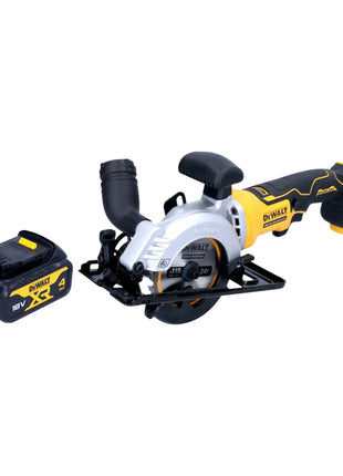 DeWalt DCS 571 N Akku Handkreissaege 18 V 115 mm Brushless 1x Akku 4 0 Ah ohne Ladegeraet 0 - toolbrothers