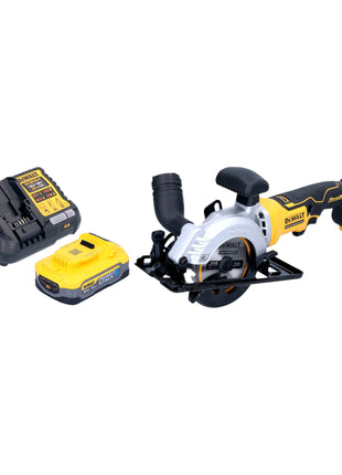 DeWalt DCS 571 H1 Akku Handkreissaege 18 V 115 mm Brushless 1x Powerstack Akku 5 0 Ah Ladegeraet 0 - toolbrothers