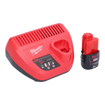 Milwaukee M12 CHZ 301 Akku Saebelsaege 12 V Brushless 1x Akku 3 0 Ah Ladegeraet 3 - toolbrothers