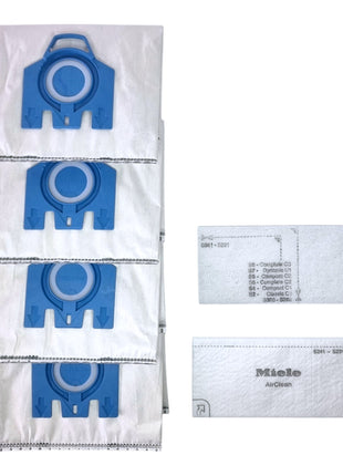 Miele 3x HyClean Pure GN Staubsaugerbeutel 12 Stueck mit Filter 3x 12421130 fuer Complete C2 C3 Classic C1 S8 S5 S2 1 - toolbrothers