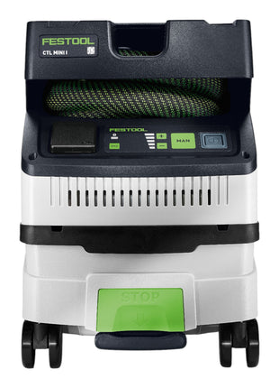 Festool CTL MINI I CLEANTEC Absaugmobil 1200 Watt 10 l Staubklasse L 578311 7 tlg Standard Reinigungsset 577257  3 - toolbrothers