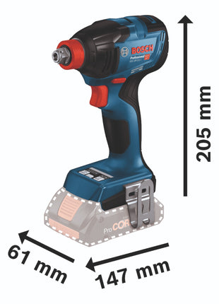 Bosch GDX 18V 210 C Professional Akku Drehschlagschrauber 18 V 210 Nm Brushless 1x Akku 4 0 Ah GCY 42 Bluetooth Modul ohne Ladegeraet 4 - toolbrothers