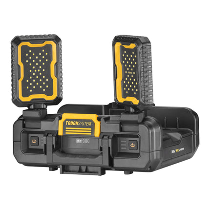 DeWalt DWST08061 1 Werkzeugbox mit integrierten Leuchten 395 x 352 x 255 mm ToughSystem 2 0 1x Akku 2 0 Ah Ladegeraet 2 - toolbrothers