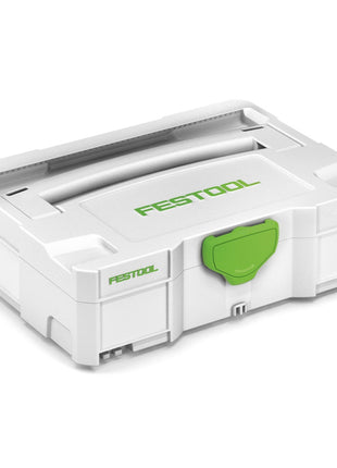Festool 2 x Systainer T-LOC SYS 1 TL Werkzeug Koffer lichtgrau koppelbar ( 497563 ) - Toolbrothers