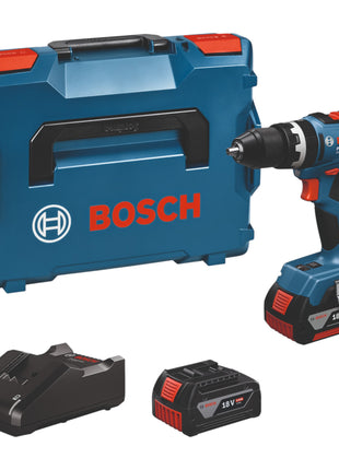 Bosch GSR 18V 65 Professional Akku Bohrschrauber 18 V 63 Nm 06019N3203 Brushless 2x Akku 5 0 Ah Ladegeraet L Boxx 0 - toolbrothers