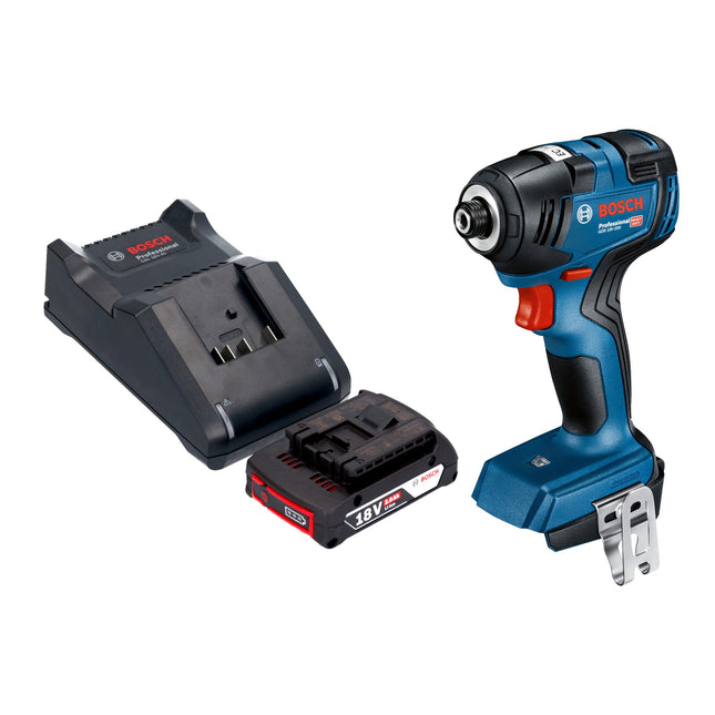 Bosch GDR 18V 200 Professional Akku Drehschlagschrauber 18 V 200 Nm Brushless 1x Akku 2 0 Ah Ladegeraet 0 - toolbrothers