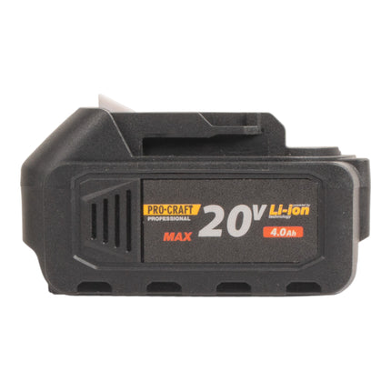 Procraft 20 4 Akku 20 V 4 0 Ah 4000 mAh Li ion mit Ladestandsanzeige 2 - toolbrothers