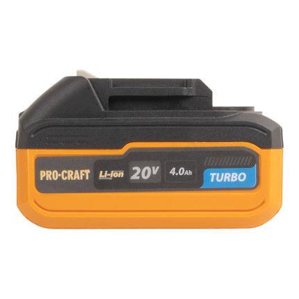 Procraft 20 4 Turbo Akku 20 V 4 0 Ah 4000 mAh Li ion mit Ladestandsanzeige 2 - toolbrothers