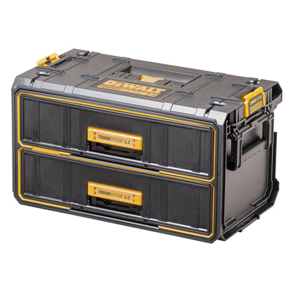 DeWalt DWST83529 1 ToughSystem 2 0 Schubladeneinheit mit 2 Schubladen 330 x 535 x 305 mm stapelbar 1 - toolbrothers