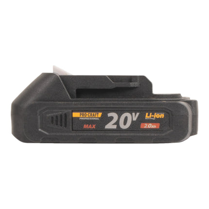 Procraft Starter Pack C20 2 Ladegeraet 20 V 2 A 1x 20 2A Akku 2 0 Ah 3 - toolbrothers