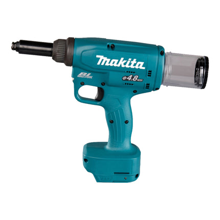 Makita DRV 150 M1J Akku Blindnietsetzgeraet 18 V 10 kN 2 4 4 8 mm Brushless 1x Akku 4 0 Ah Makpac ohne Ladegeraet 1 - toolbrothers
