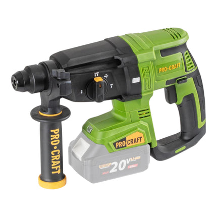 Procraft PHA40bb Akku Bohrhammer 20 V 2 6 J SDS plus Brushless 1x Akku 4 0 Ah Ladegeraet 1 - toolbrothers