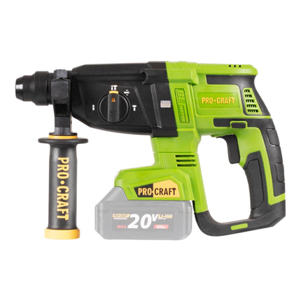 Procraft PHA40bb Akku Bohrhammer 20 V 2 6 J SDS plus Brushless 1x Akku 4 0 Ah Ladegeraet 2 - toolbrothers