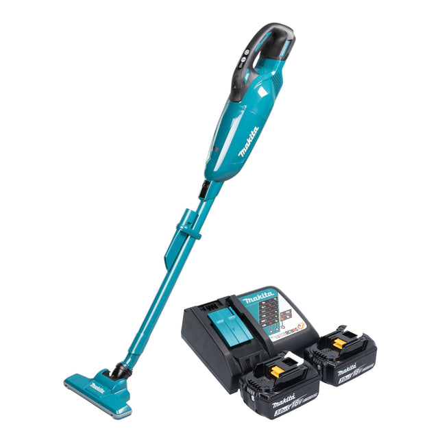 Makita DCL 284 FRF2 Akku Staubsauger 18 V 0 73 l Brushless 2x Akku 3 0 Ah Ladegeraet 0 - toolbrothers