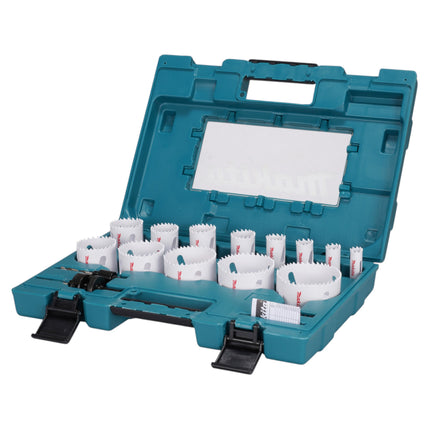 Makita D 63993 Lochsaegen Set 16 tlg 16 76 mm HSS Bi Metall Universal 1 - toolbrothers