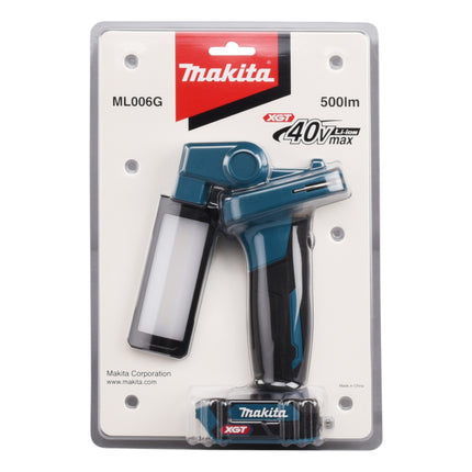 Makita ML 006 GX Akku Arbeitsleuchte 40 V 500 lm LED Solo ohne Akku ohne Ladegeraet 4 - toolbrothers