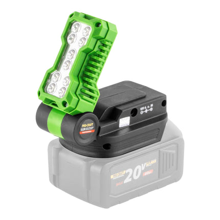 Procraft LL20bb Akku LED Strahler 20 V 500 lm 1x Akku 2 0 Ah ohne Ladegeraet 1 - toolbrothers