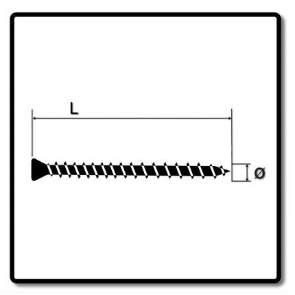 HECO UNIX-top Dielenschraube 3,5 x 60 mm 1500 Stk. Torx T-10 Linsensenkkopf Vollgewinde verzinkt A2K ( 3x 46501 ) - Toolbrothers