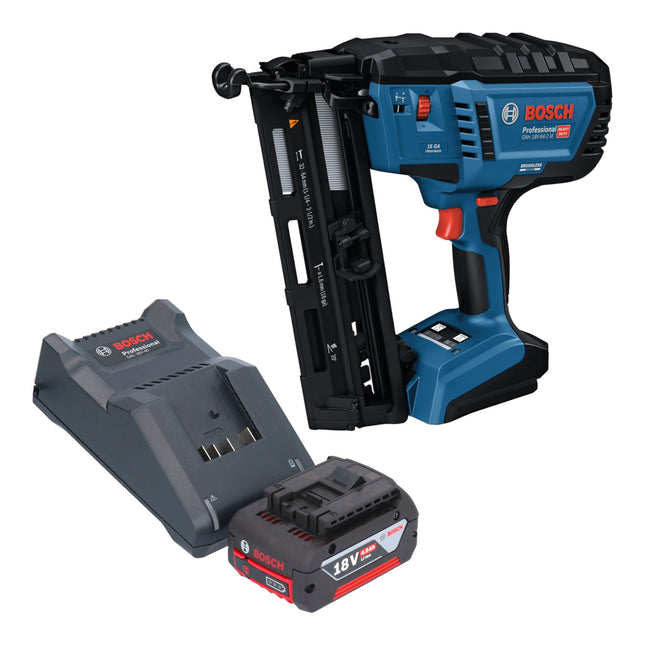 Bosch GNH 18V 64 2 M Professional Akku Holznagler 18 V 1 6 x 32 64 mm 1x Akku 4 0 Ah Ladegeraet 0 - toolbrothers