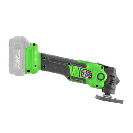 Procraft PMT22bb Akku Multifunktionswerkzeug 20 V Brushless 1x Akku 2 0 Ah Ladegeraet 4 - toolbrothers