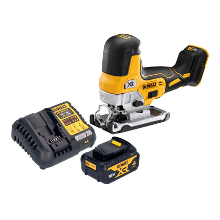 DeWalt DCS 335 M1 Akku Stichsaege 18 V 135 mm Brushless 1x Akku 4 0 Ah Ladegeraet 0 - toolbrothers