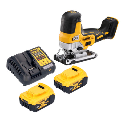 DeWalt DCS 335 P2 Akku Stichsaege 18 V 135 mm Brushless 2x Akku 5 0 Ah Ladegeraet 0 - toolbrothers
