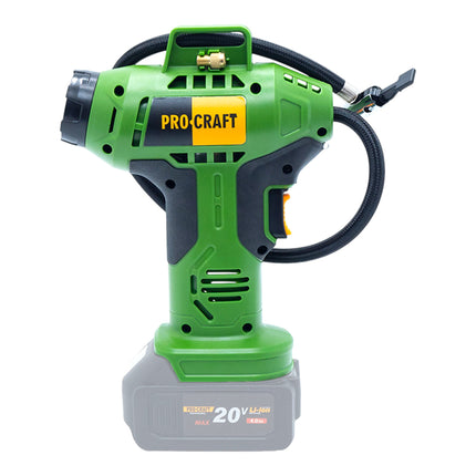 Procraft LK20 Akku Kompressor 20 V 11 bar 1x Akku 4 0 Ah Ladegeraet RHINO Toolcase 2 - toolbrothers