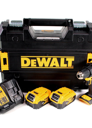 DeWalt DCD 708 P2T Akku Bohrschrauber 18 V Li-Ion Brushless in TSTAK Box + 2 x 5,0 Ah Akku + Ladegerät - Toolbrothers