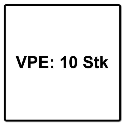 Komet Säbelsägeblatt METAL AND WOOD 225mm 10-14tpi 10 Stk. ( 2x 501.019 ) HSS-Bi-Metall Vario - Toolbrothers