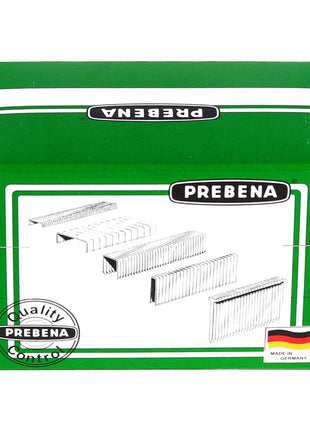Prebena 2XR-ES40 Klammergerät Druckluft Nagler im Transportkoffer Typ ES + 7800x Prebena ES18CNKHA Heftklammern - Toolbrothers