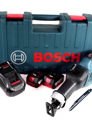 Bosch GSA 18V-32 Akku Reciprosäge 18V Säbelsäge Brushless im Handwerkerkoffer + 2x 4,0Ah Akku + Ladegerät - Toolbrothers