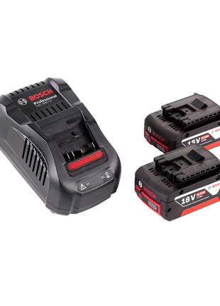 Bosch GWX 18V-10 C Akku Winkelschleifer 18V 125mm brushless X-LOCK + 2x Akku 6,0Ah + Ladegerät + L-BOXX - Toolbrothers