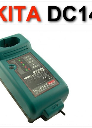 Makita 8281 14,4 V Ni-MH Akku Schlagbohrschrauber + 2x Dinotech AKKU 2000 Ah + Makita DC1414 Lader + Koffer - Toolbrothers
