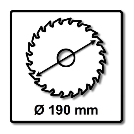 Bosch Kreissägeblatt Standard for Wood 190 x 1,6 x 30 / 20 mm 48 Zähne ( 2608837710 ) - Toolbrothers