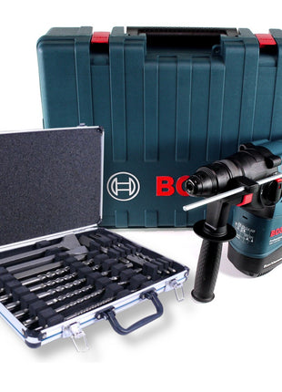 Bosch GBH 3-28 DRE Bohrhammer 800 Watt SDS plus im Koffer + 17 tlg. SDS plus Bohrer & Meißel Set im Alukoffer - Toolbrothers