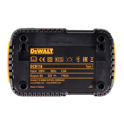 DeWalt DCB 118 X1 FlexVolt 54 V / 18 V Starter Set + 1x Akku 9,0 Ah - Toolbrothers