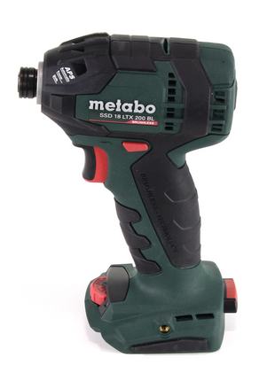 Metabo SSD 18 LTX 200 BL Akku Schlagschrauber 18V 200Nm 1/4" Brushless + 1x Akku 4,0Ah + Ladegerät + MetaLoc - Toolbrothers