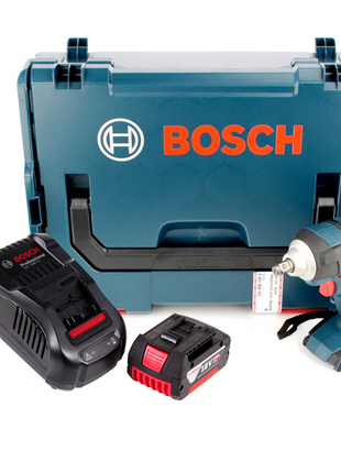 Clé à chocs rotative sans fil Bosch GDS 18 V-EC 250 18 V 250 Nm sans balais + 1x batterie 5,0 Ah + chargeur + L-Boxx