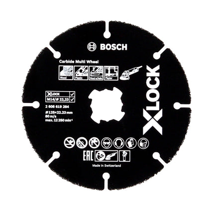 Bosch GWX 18V-10 C Meuleuse angulaire sans fil 18V 125mm brushless X-LOCK ( 06017B0200 ) + Coffret de transport L-BOXX - sans Batterie, sans Chargeur