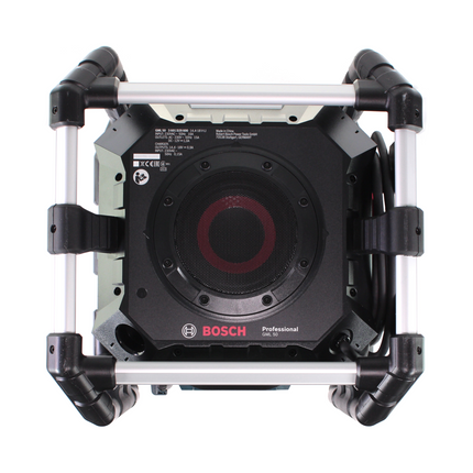 Bosch GML 50 chargeur radio de batterie radio de chantier 18V 50W IP54 + 2x batteries 5,0Ah + chargeur